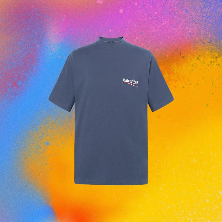 꼬부기 / 발렌시아가 남성 반팔 티셔츠