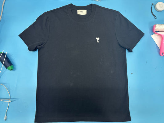 탑아미 / 아미 2025년 신상 화이트 와펜 반팔