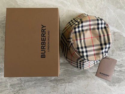 웨이브/버버리 모자