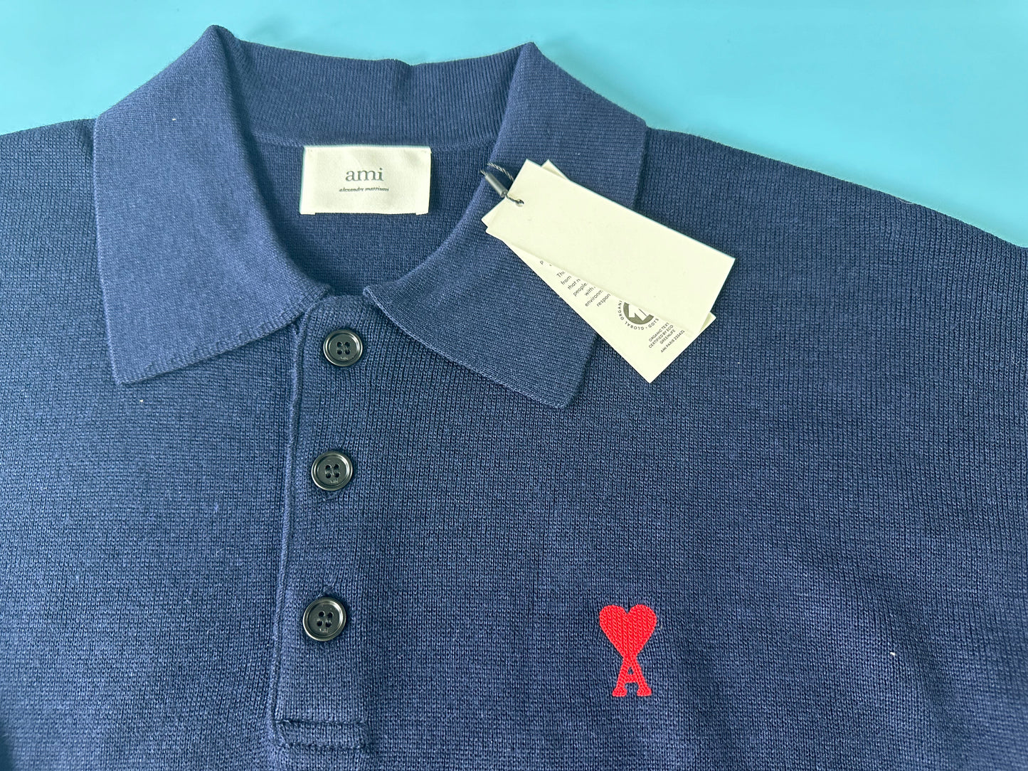 탑아미 / 아미 니트 카라 폴로티