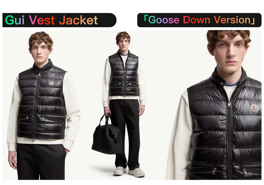 탑몽클X  / MC 구이 패딩 조끼