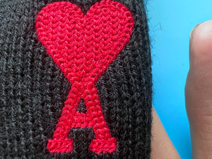 탑아미 / 아미 가디건 , 스몰 로고 카디건 스웨터