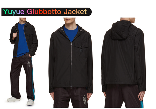 탑몽클X  / MC 메탈 레더 기능성 재킷