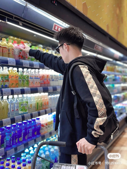 대리석 / 버버리 지퍼 후드