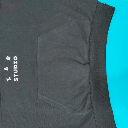 탑아이앱 / 아이앱 하프 집업 블랙 화이트