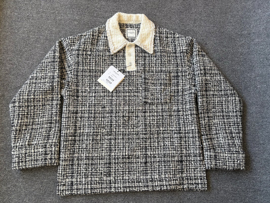 베어 / 우영미 짜임 폴로 셔츠  , WOO-5292 25년 폴로레이스향