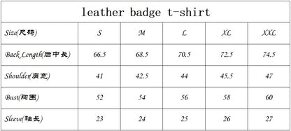 탑몽클  / MC 소가죽 로고 티셔츠