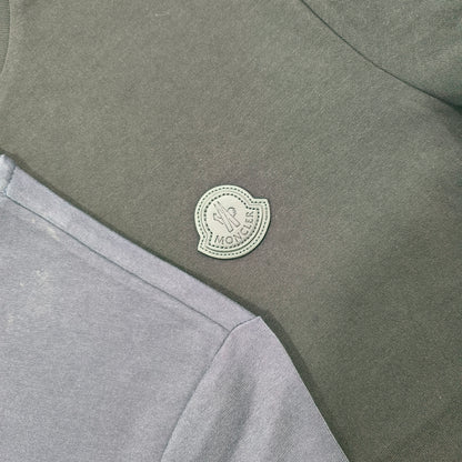 탑몽클X  / MC 가죽 로고 티셔츠