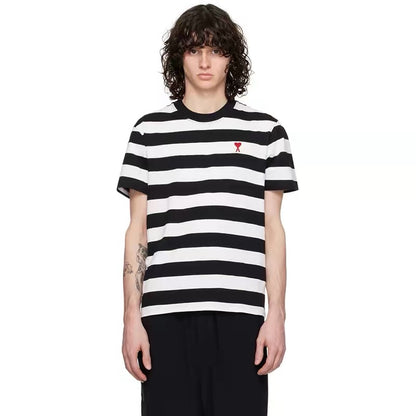 탑아미 / 아미 스몰로고 단가라 반팔티