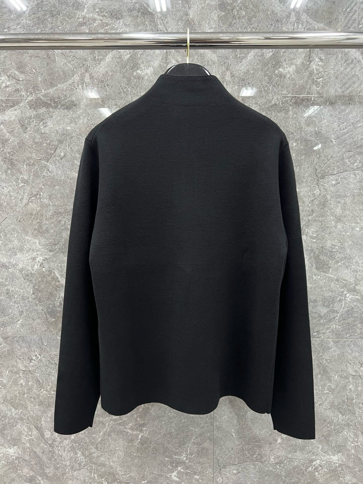 대리석 / 디올 CD 로고 울 블렌드 니트 집업