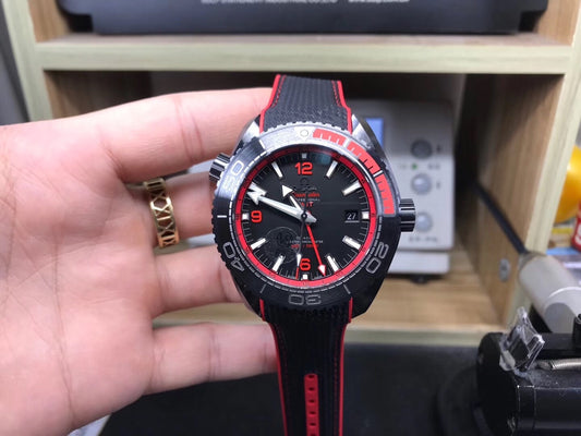 VS 공장] 오메가 씨마스터 플래닛 오션 600M 코‑액시얼 마스터 크로노미터 GMT