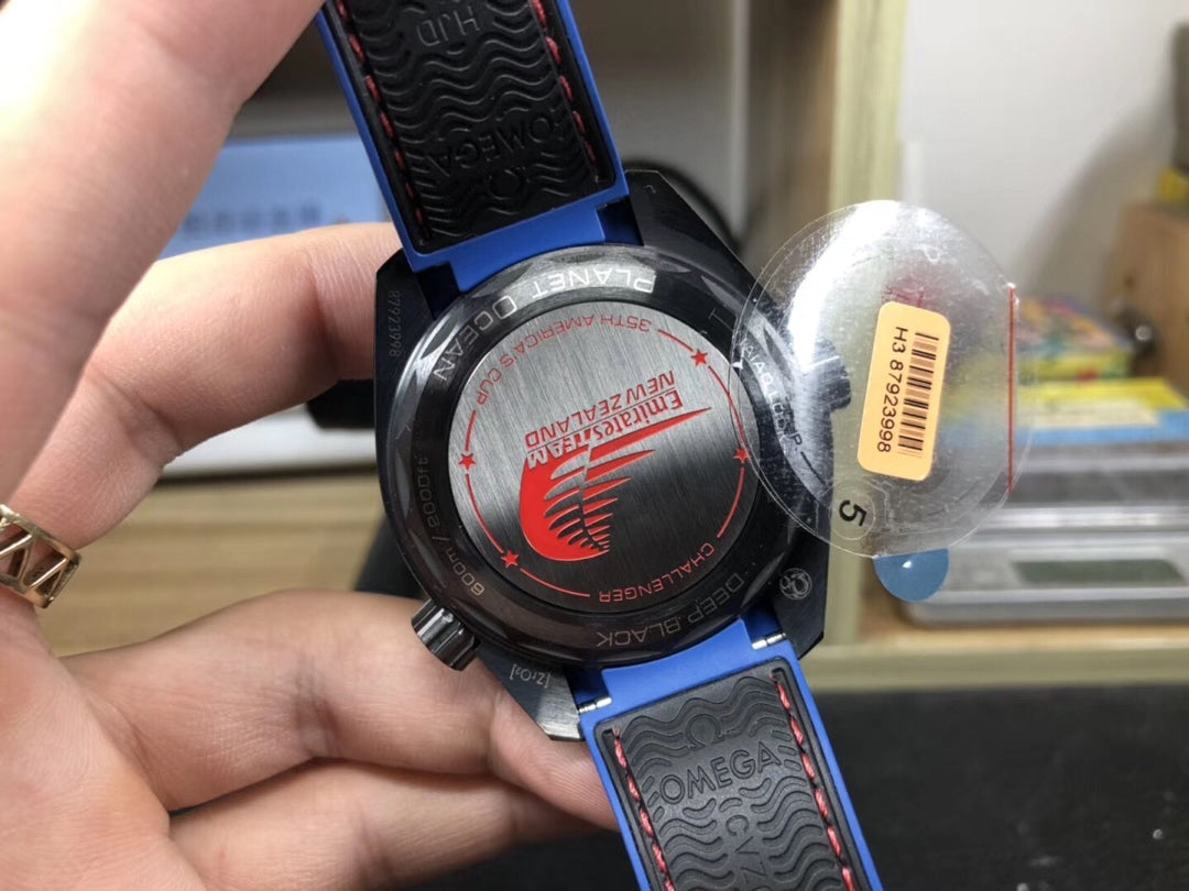 VS 공장] 오메가 씨마스터 플래닛 오션 600M 코‑액시얼 마스터 크로노미터 GMT