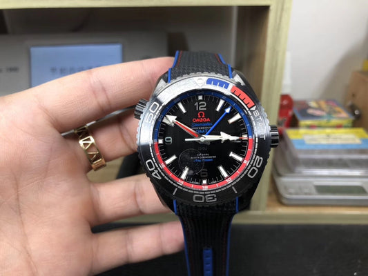 VS 공장] 오메가 씨마스터 플래닛 오션 600M 코‑액시얼 마스터 크로노미터 GMT