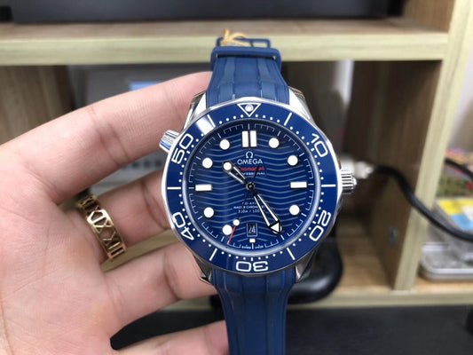 VS공장 오메가 씨마스터 다이버 300 블루 러버