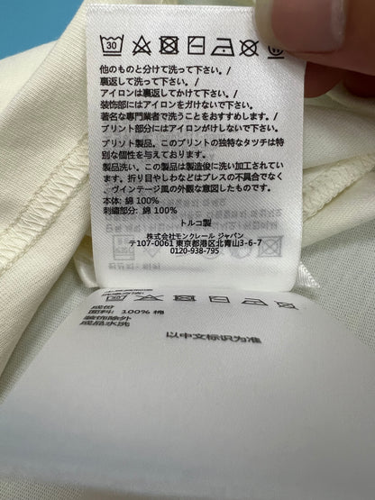 탑몽클  / MC 흐릿한 로고 티셔츠