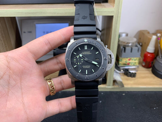 VS공장 오메가 플래닛 오션 GMT 딥블랙