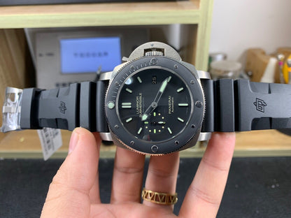 VS공장 오메가 플래닛 오션 GMT 딥블랙