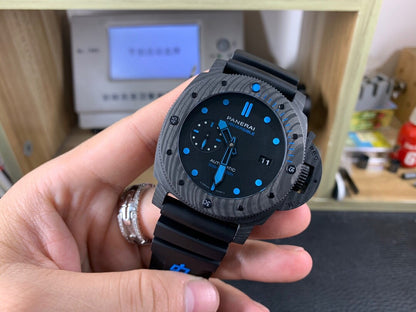 VS공장 파네라이 PAM161 카보테크 블랙다이얼 러버