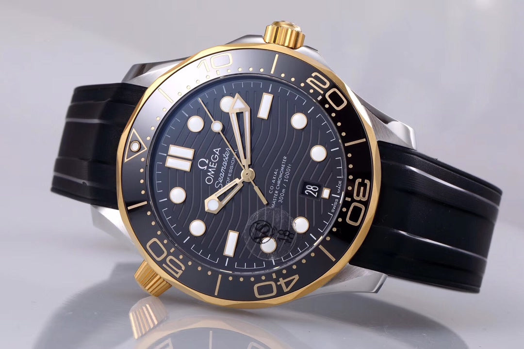 VS공장 신제품 씨마스터 300M 골드