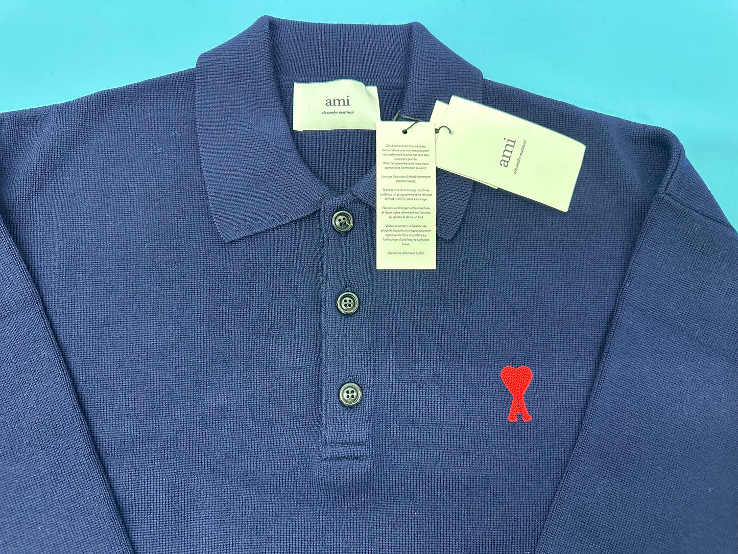 탑아미 / 아미 니트 카라 폴로티