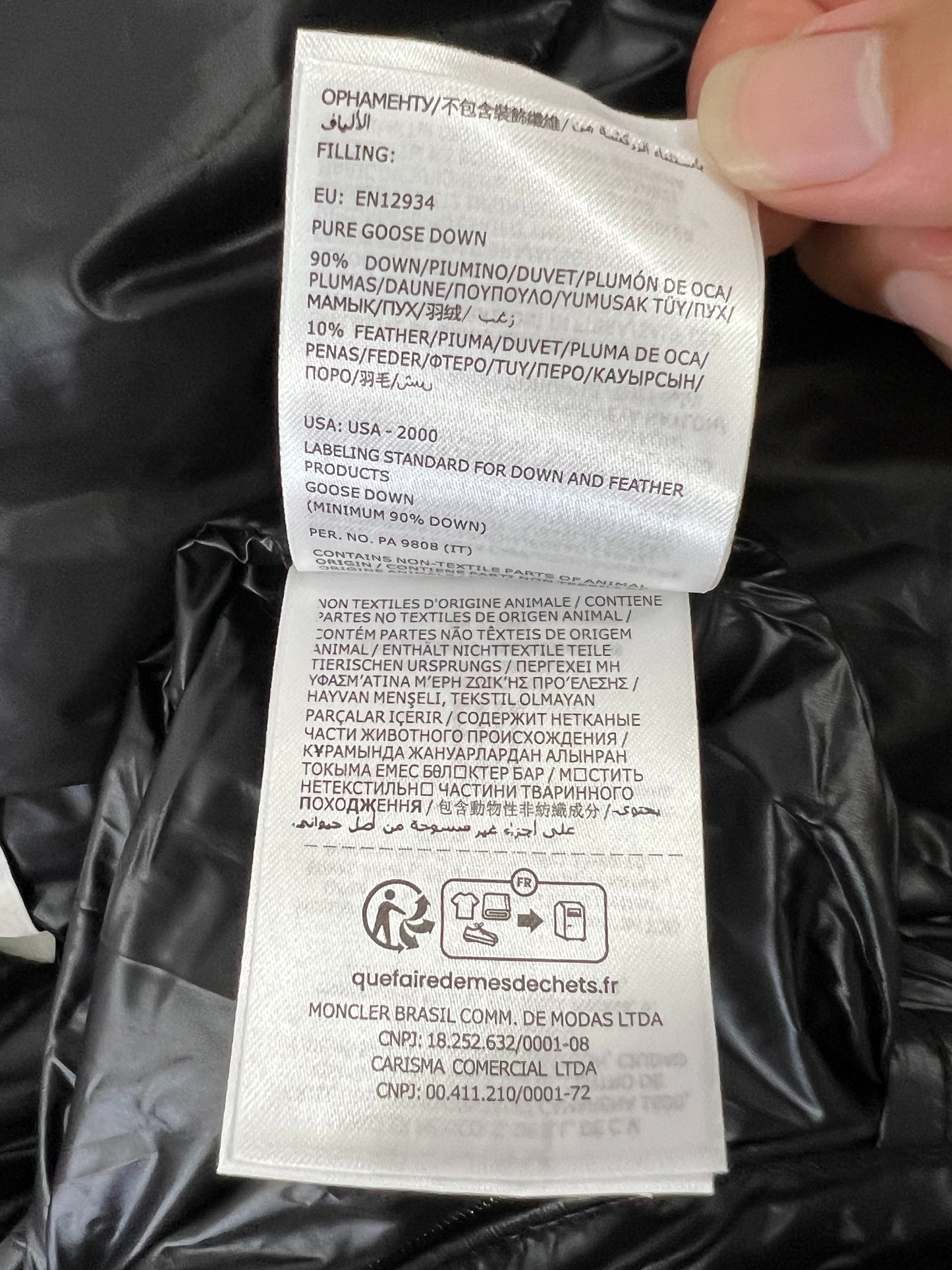 탑몽클 / MC 웨이쩌허 패딩