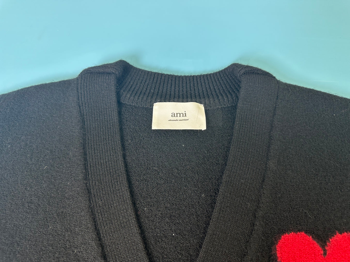 탑아미 / 아미 24년 울  카디건 스웨터