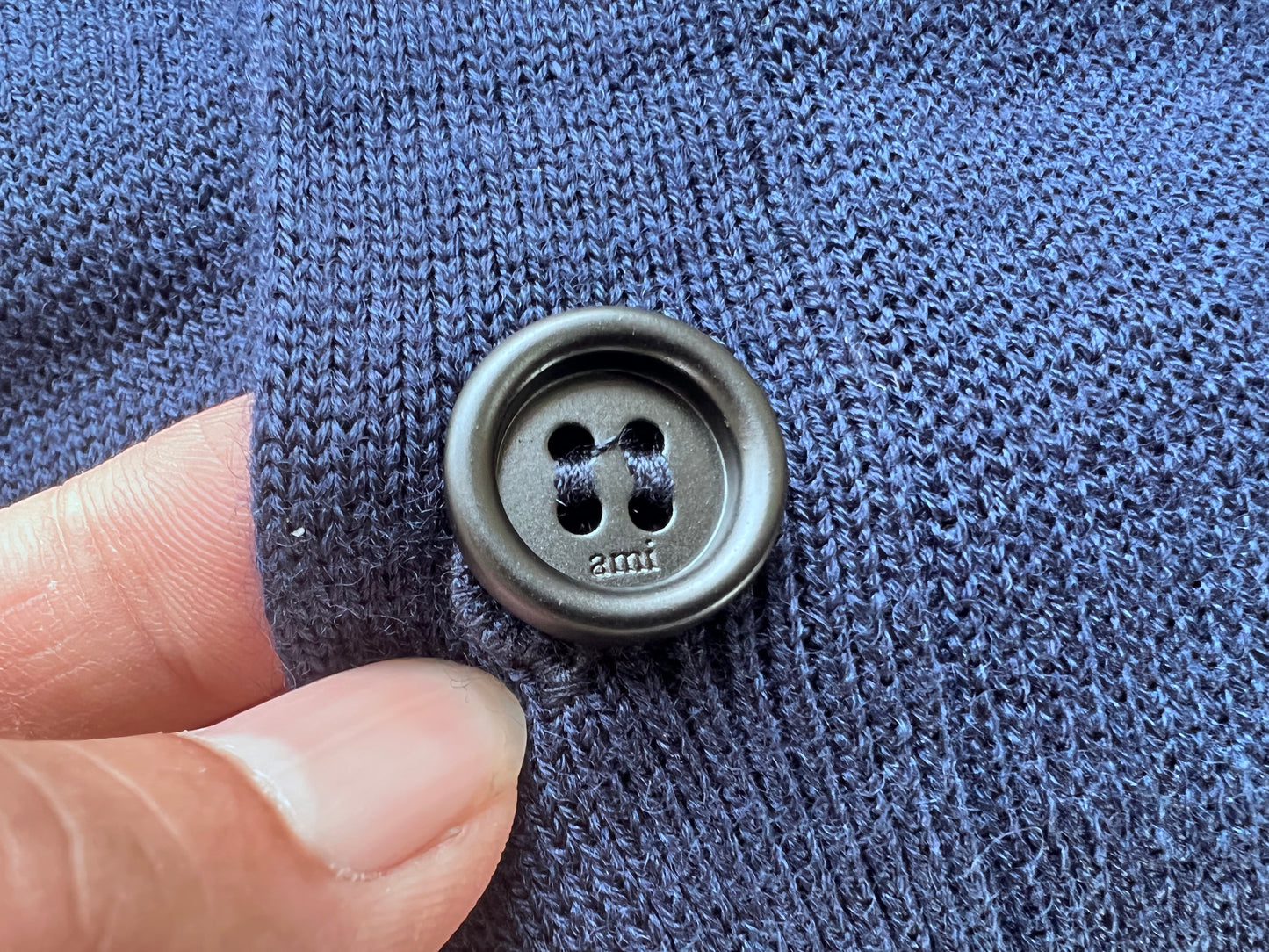 탑아미 / 아미 가디건 , 스몰 로고 카디건 스웨터