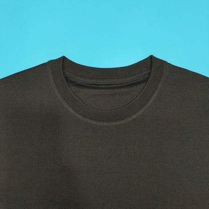 탑우영미 / 우영미 반팔티 , 코튼 스퀘어 라벨 티셔츠