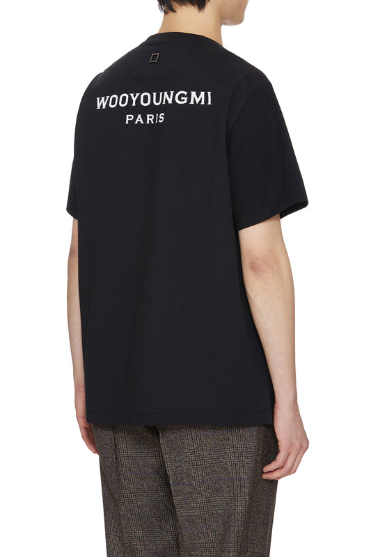 탑우영미 / 우영미 반팔티 ,  클래식 로고 티셔츠