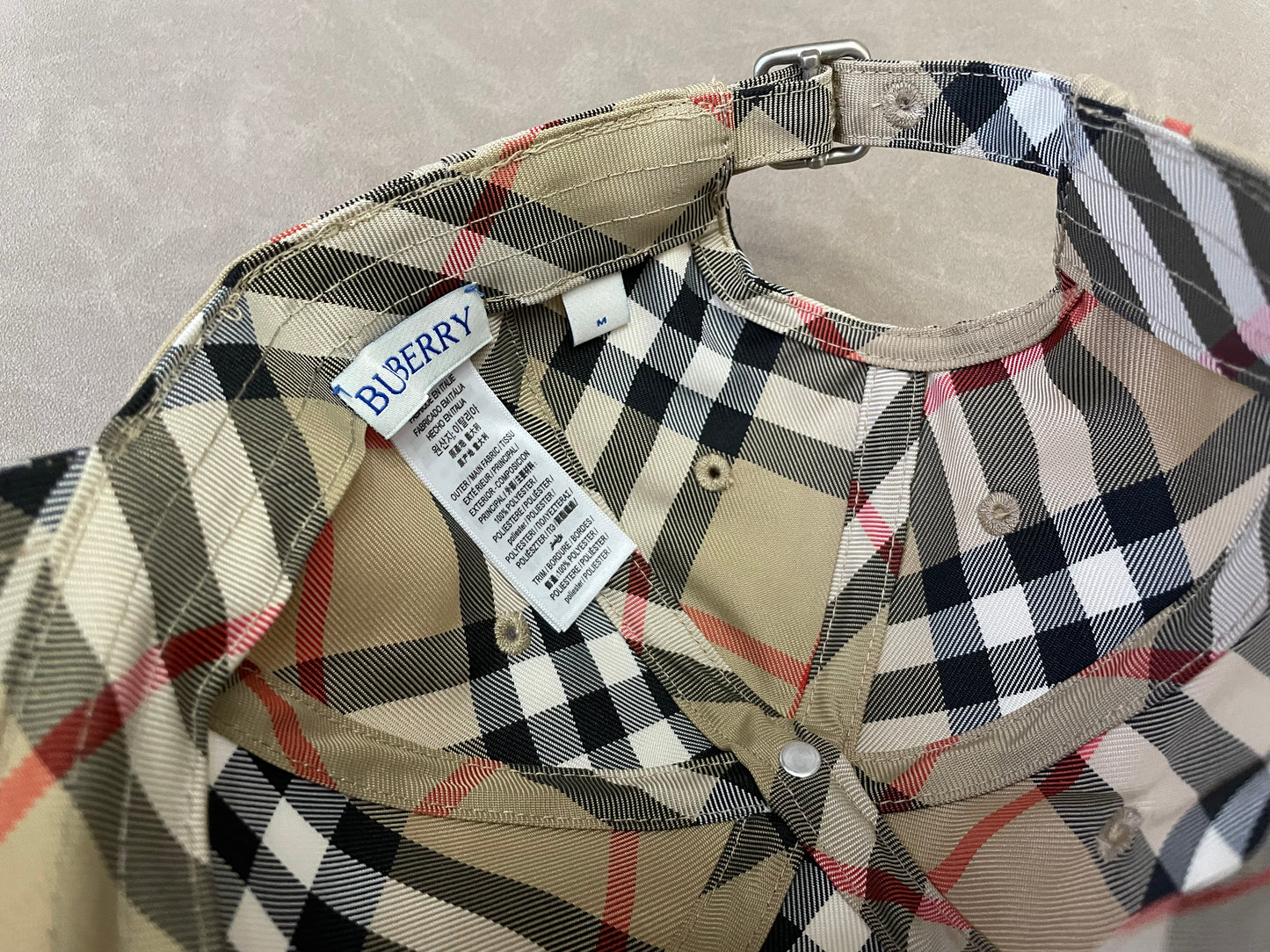 웨이브/버버리 모자