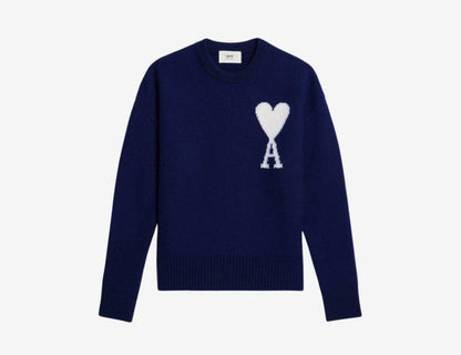 탑아미 / 아미 캐시미어 화이트 빅 사이즈 스웨터