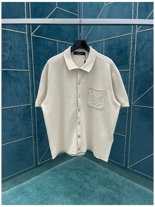 타일공장 / 루이비통 남성 니트 반팔 셔츠