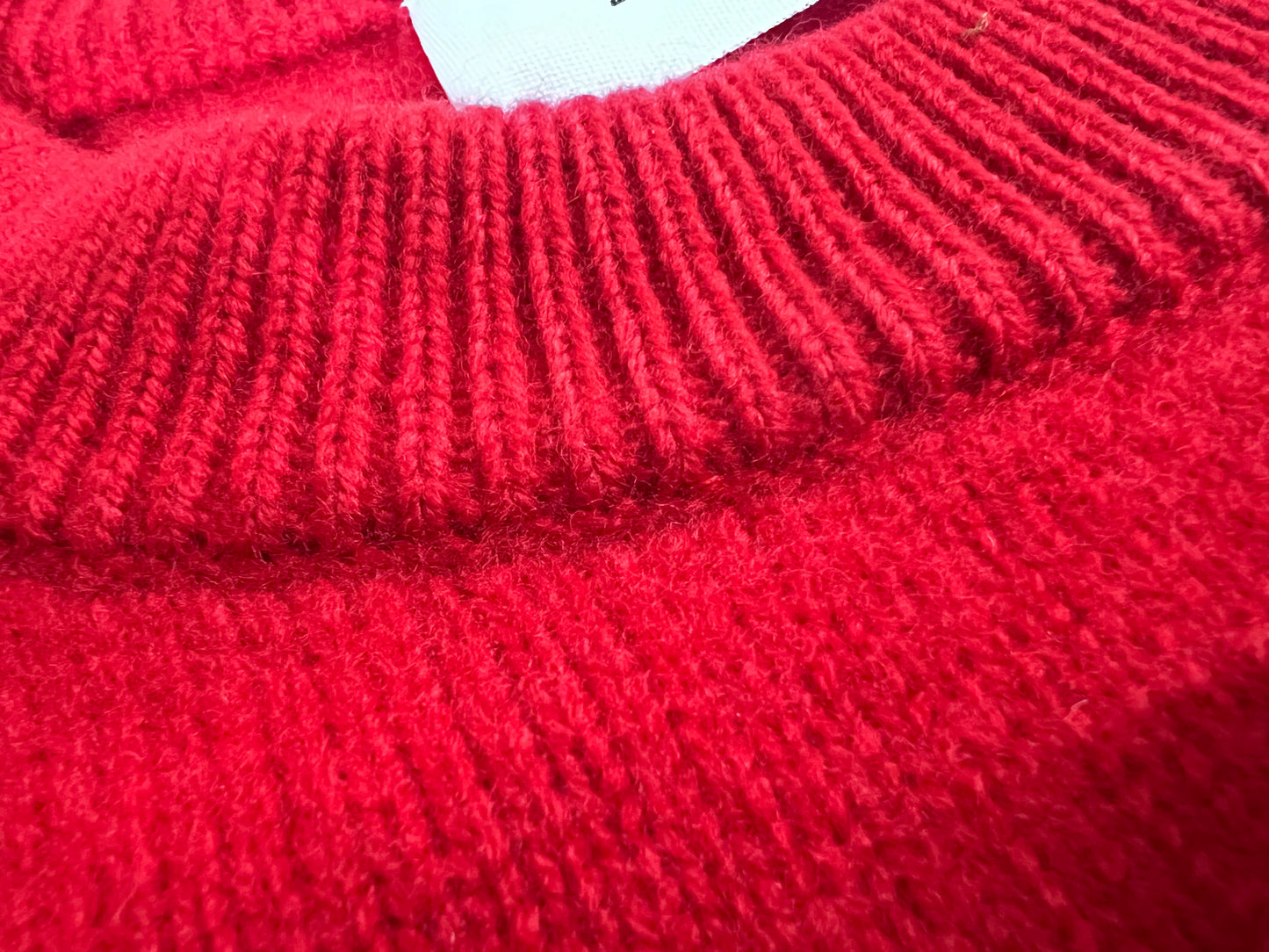 탑아미 / 아미 캐시미어 화이트 빅 사이즈 스웨터