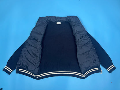 탑몽클 / MC 스트라이프 커프 면 카디건