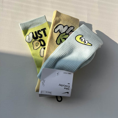 CND / 나이키 캐릭터 양말 3켤레