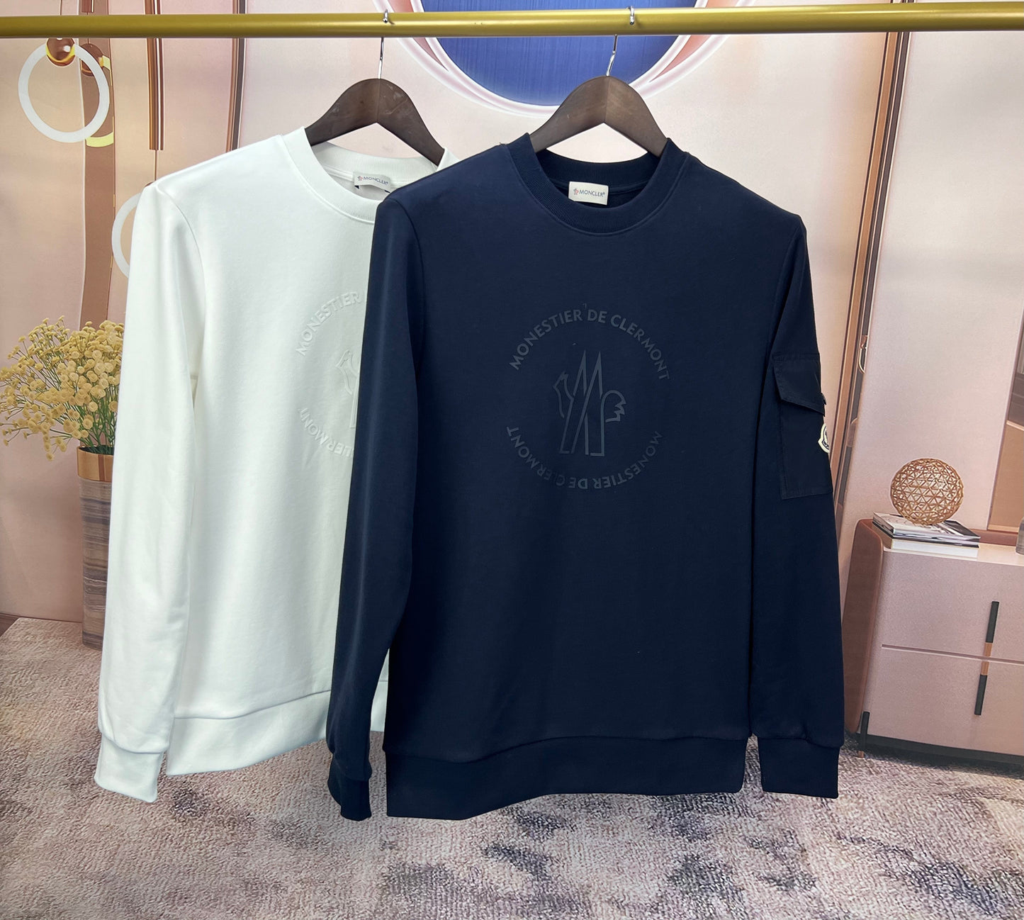 탑몽클 / MC 작업복 라운드 맨투맨