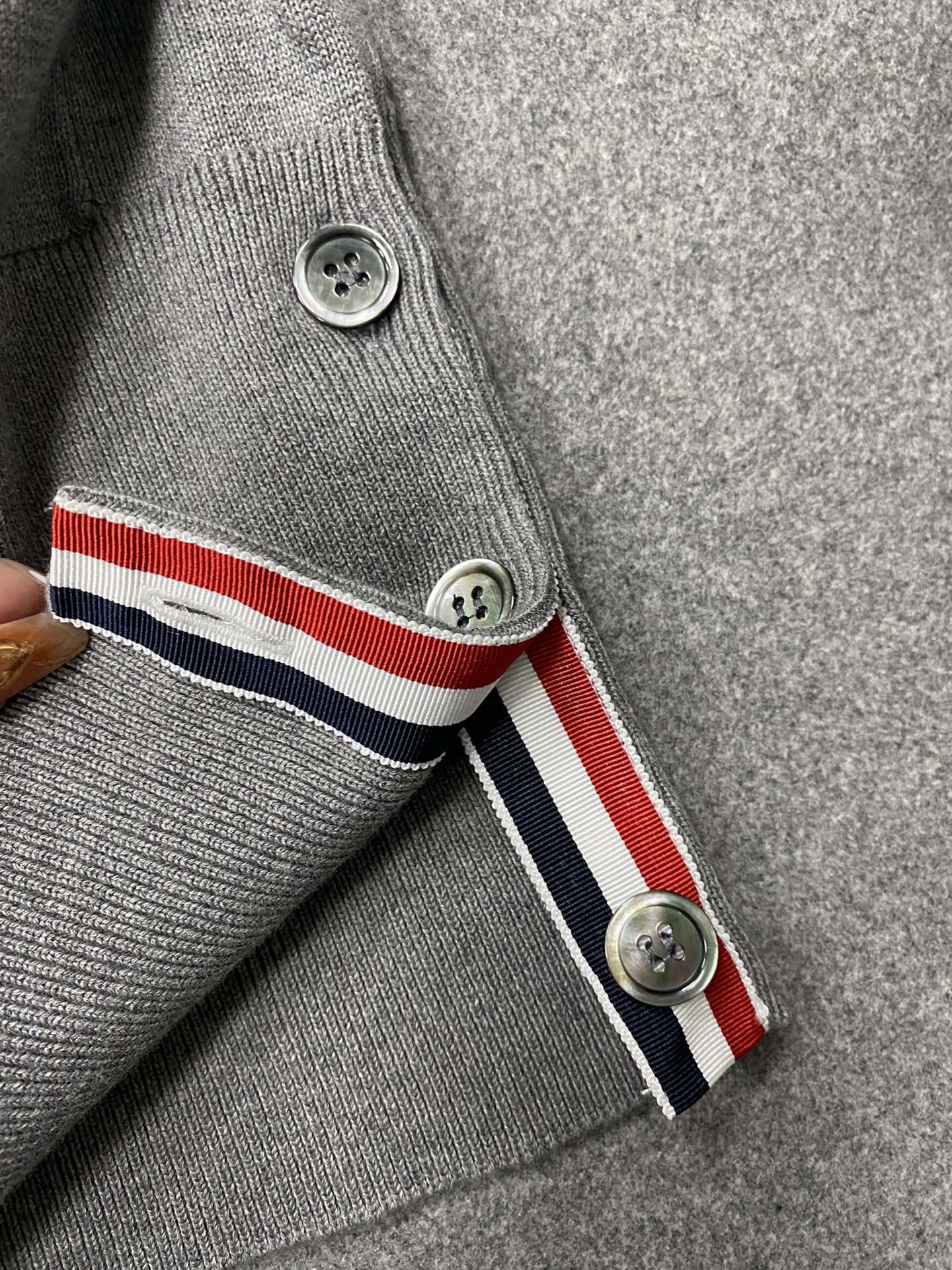 TJ / 톰브라운 여성 순면 OS 롱가디건