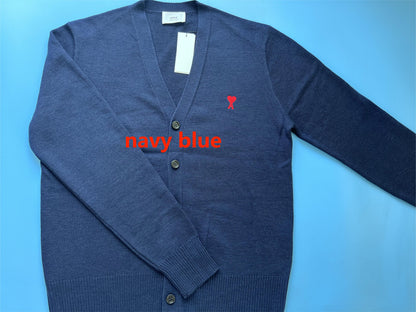 탑아미 / 아미 가디건 , 스몰 로고 카디건 스웨터