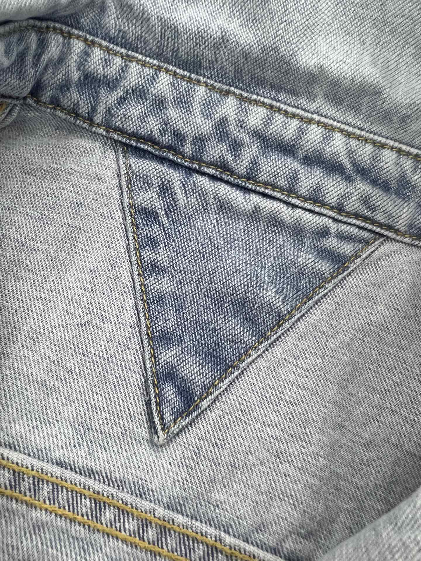 대리석 / 보테가베네타 라이트블루 데님 셔츠