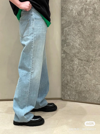 대리석 / 보테가베네타 라이트블루 데님 셔츠