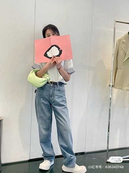 대리석 / 보테가베네타 라이트블루 데님 셔츠