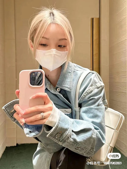 대리석 / 보테가베네타 라이트블루 데님 셔츠