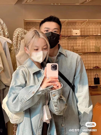 대리석 / 보테가베네타 라이트블루 데님 셔츠