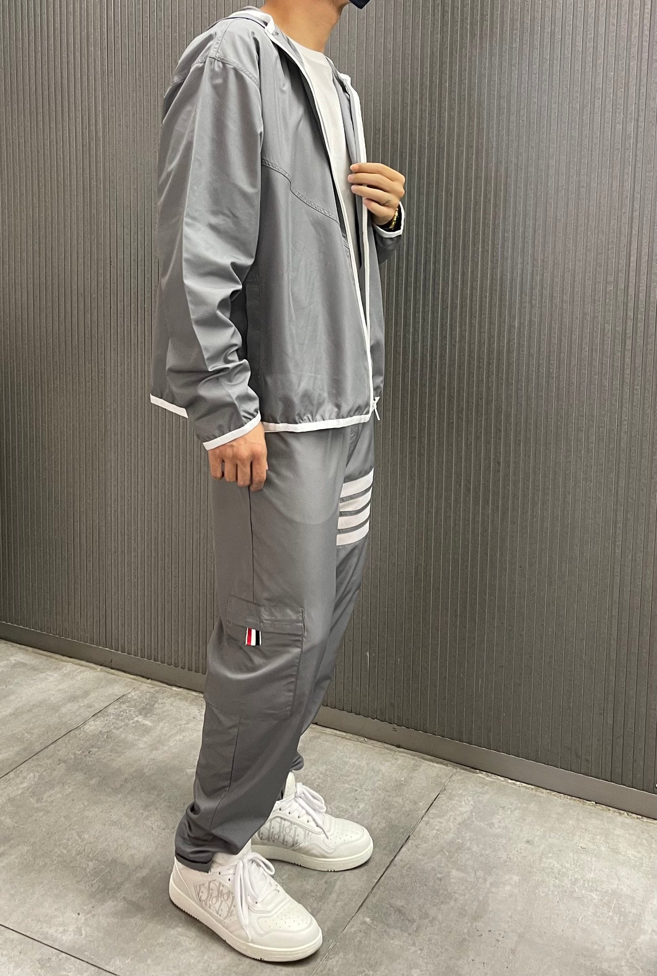 대리석 / TB의 봄여름 신상 스타일, 바람막이 비치재킷