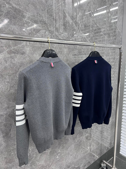 대리석 / 톰브라운 랑골드버튼 면가디건 2가지색상