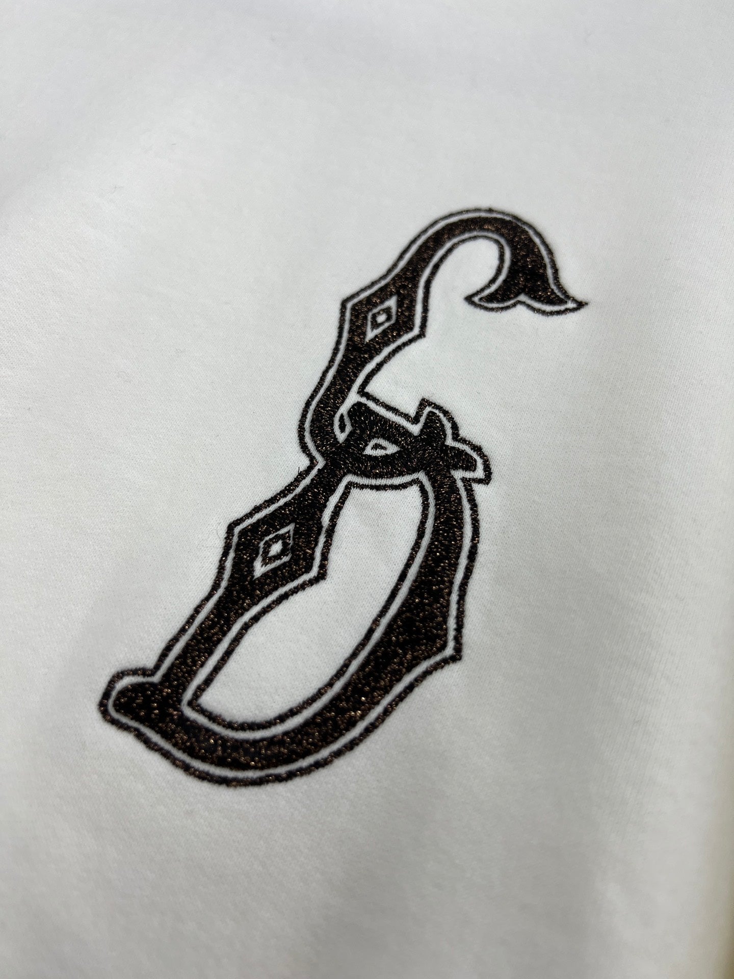 대리석 / 디올 자수 스웨트 맨투맨