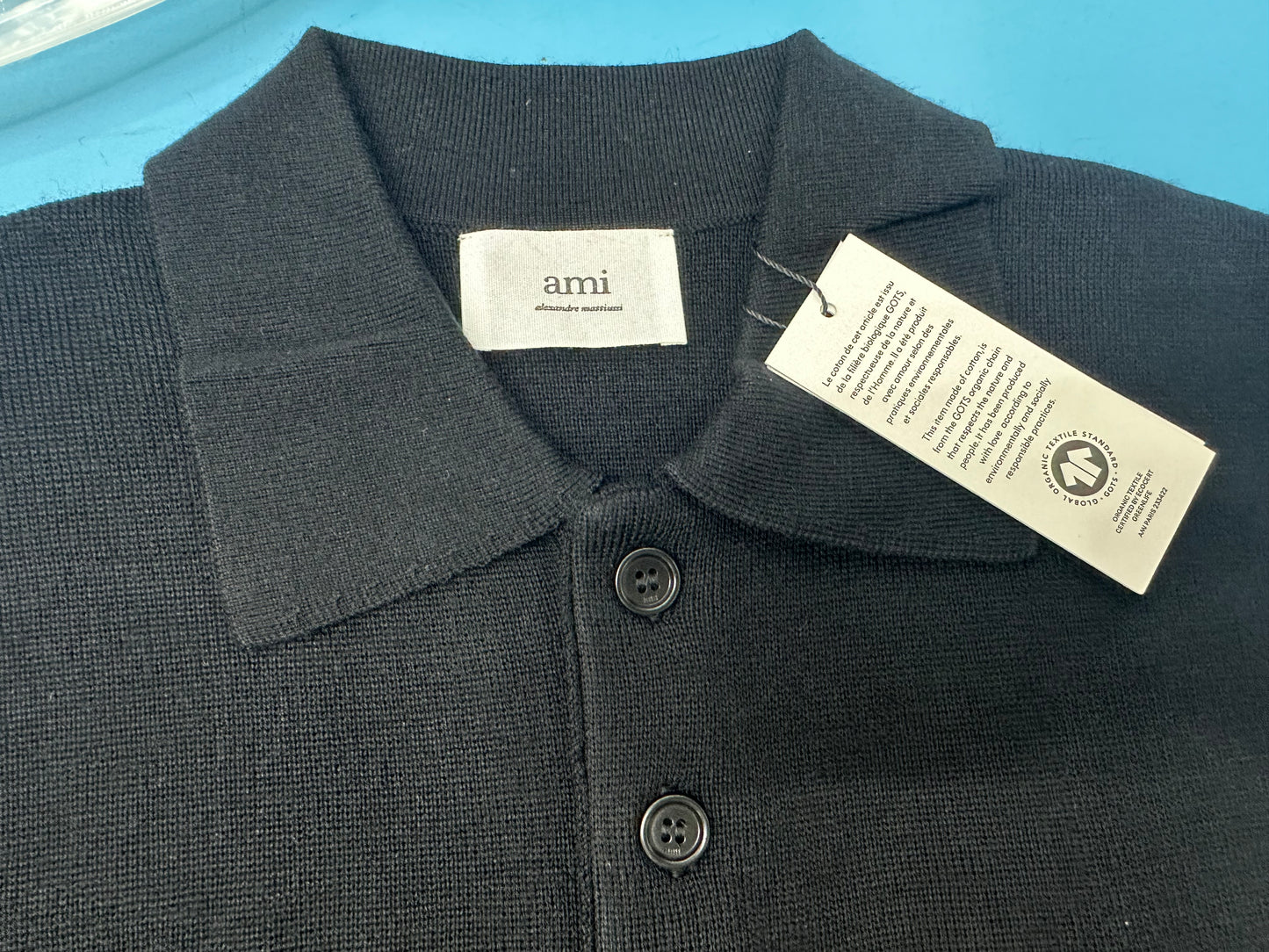 탑아미 / 아미 니트 카라 폴로티