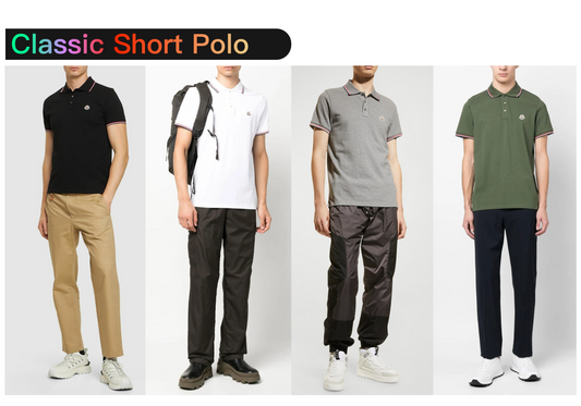 탑몽클X  / MC 클래식 짧은 Polo