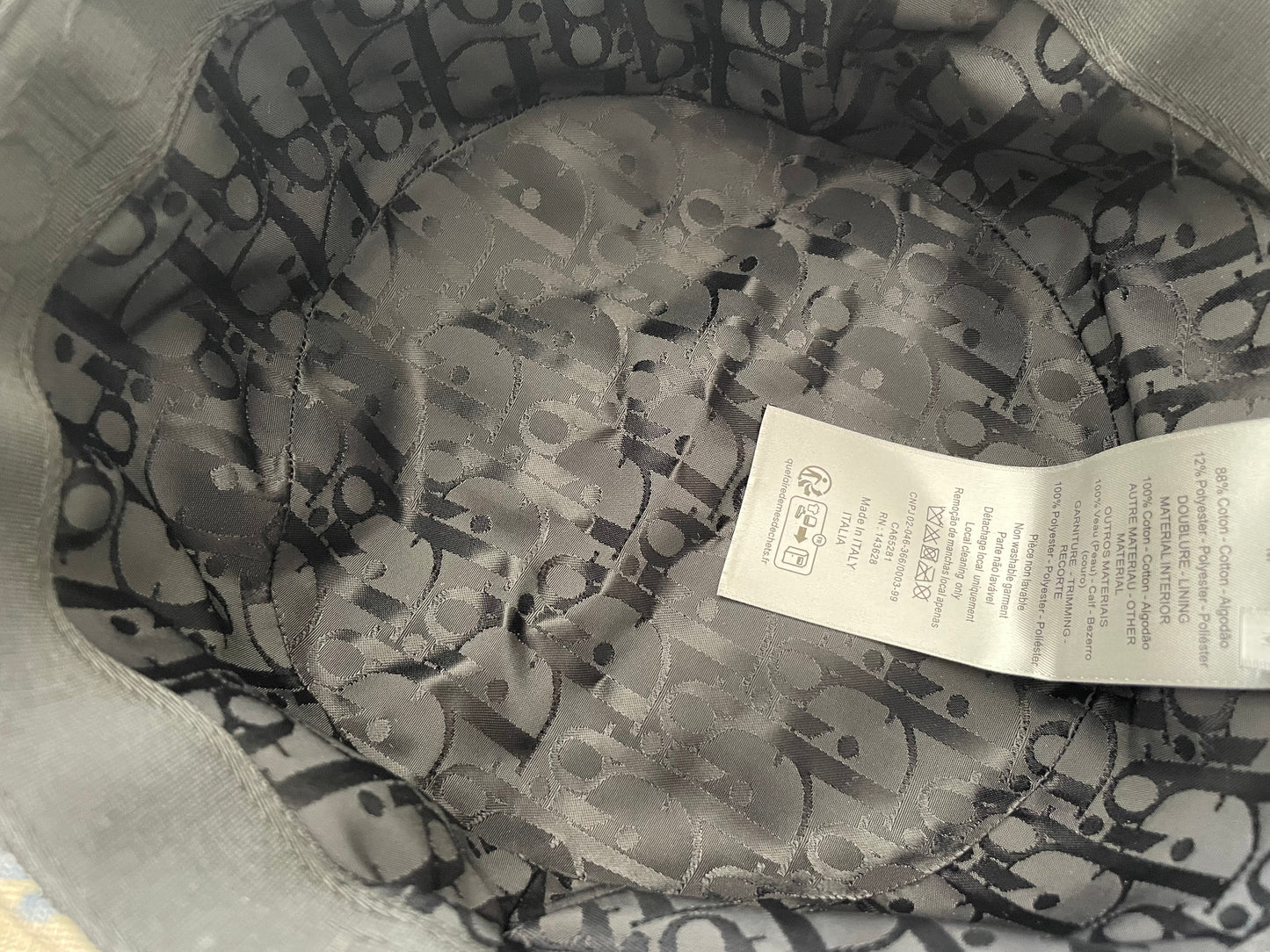 웨이브/디올 모자