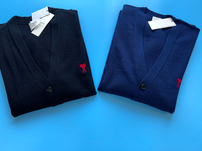 탑아미 / 아미 가디건 , 스몰 로고 카디건 스웨터